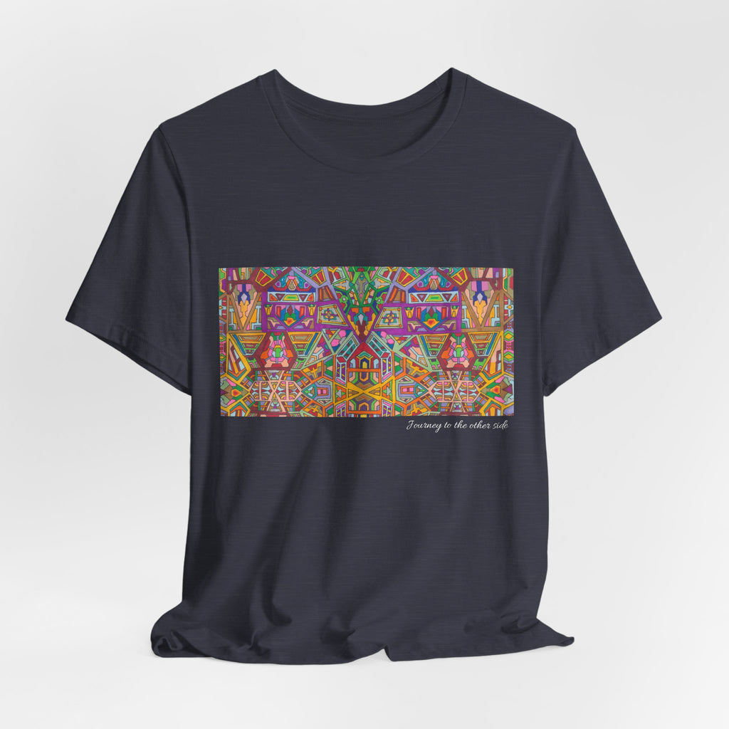 Psychedelic Kaleidoscope Tee — Colorful Mandala Graphic T-Shirt Artwork 2