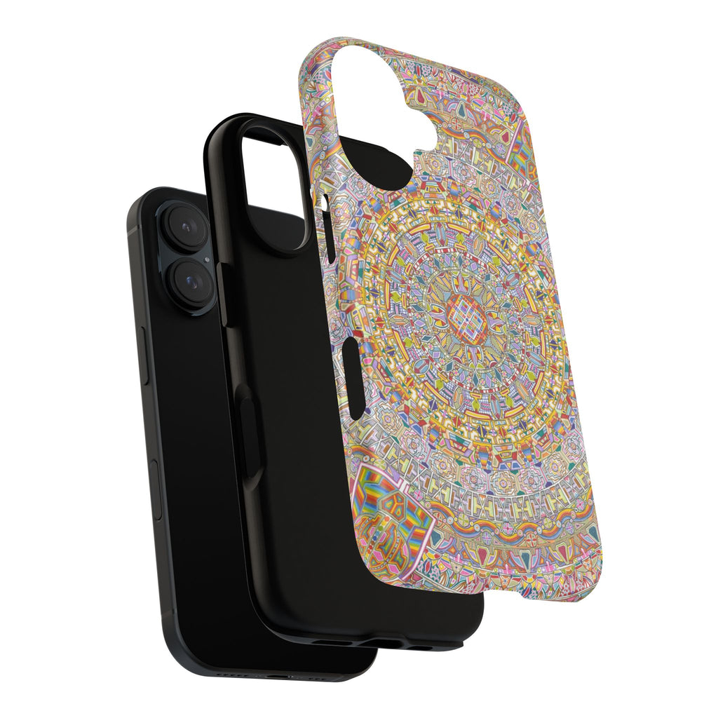 Kaleidoscope Mandala Phone Case — Colorful Protective Tough Case - Artwork 7