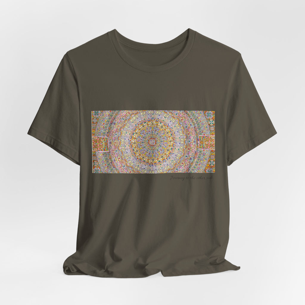 Psychedelic Kaleidoscope Tee — Colorful Mandala Graphic T-Shirt Artwork 7
