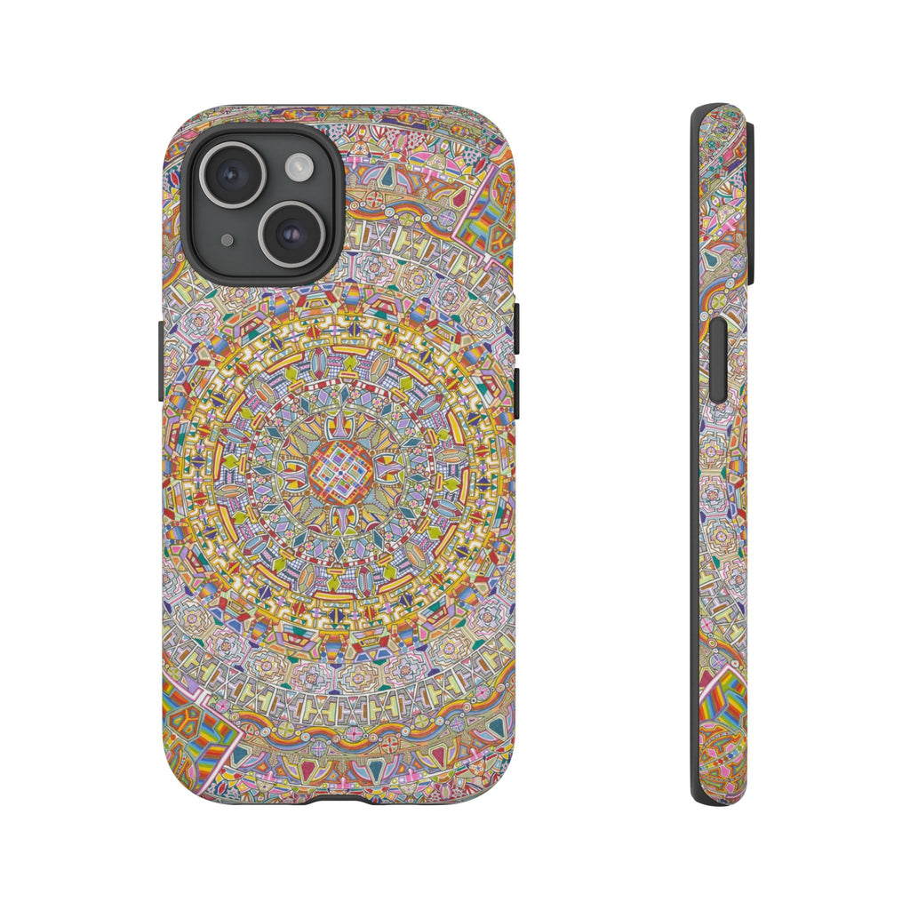 Kaleidoscope Mandala Phone Case — Colorful Protective Tough Case - Artwork 7