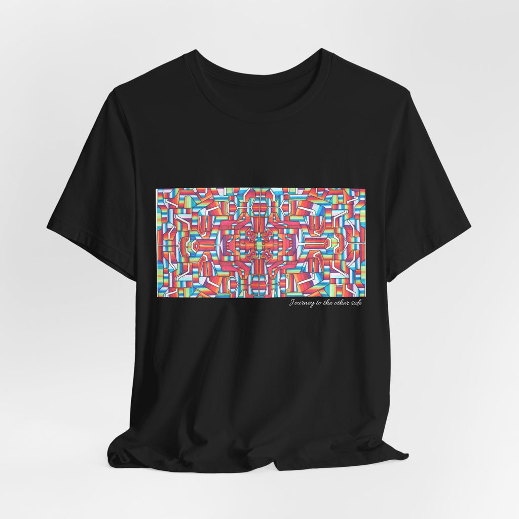 Psychedelic Kaleidoscope Tee — Colorful Mandala Graphic T-Shirt Artwork 8