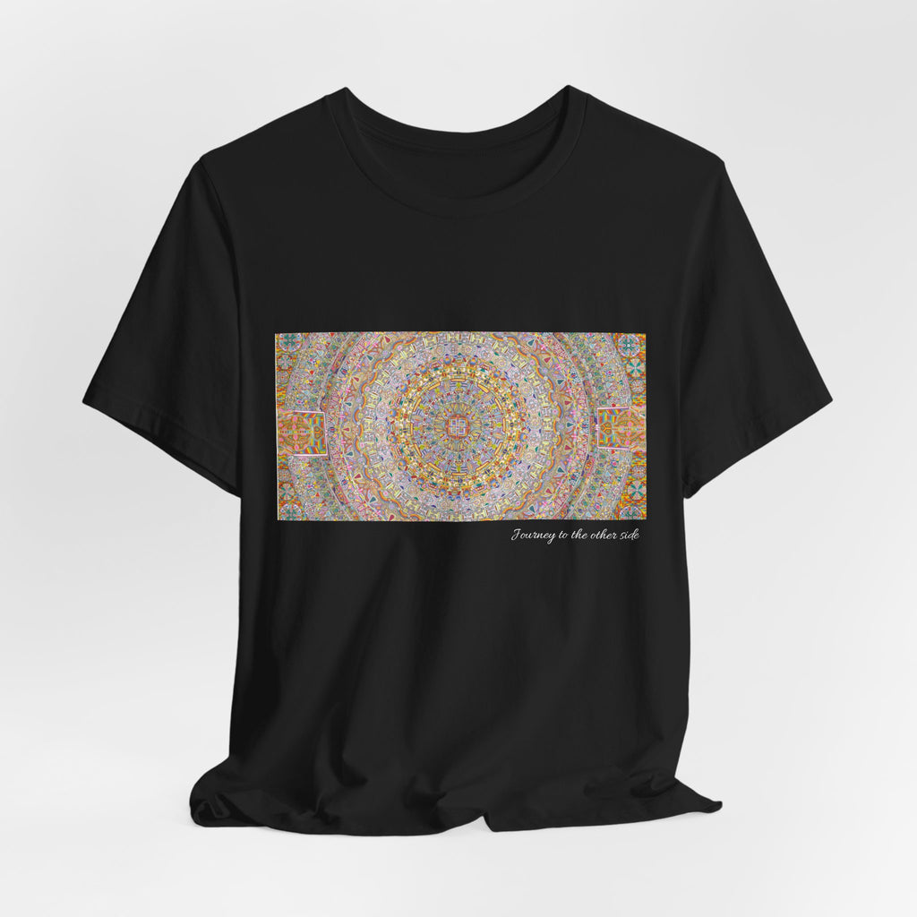 Psychedelic Kaleidoscope Tee — Colorful Mandala Graphic T-Shirt Artwork 7