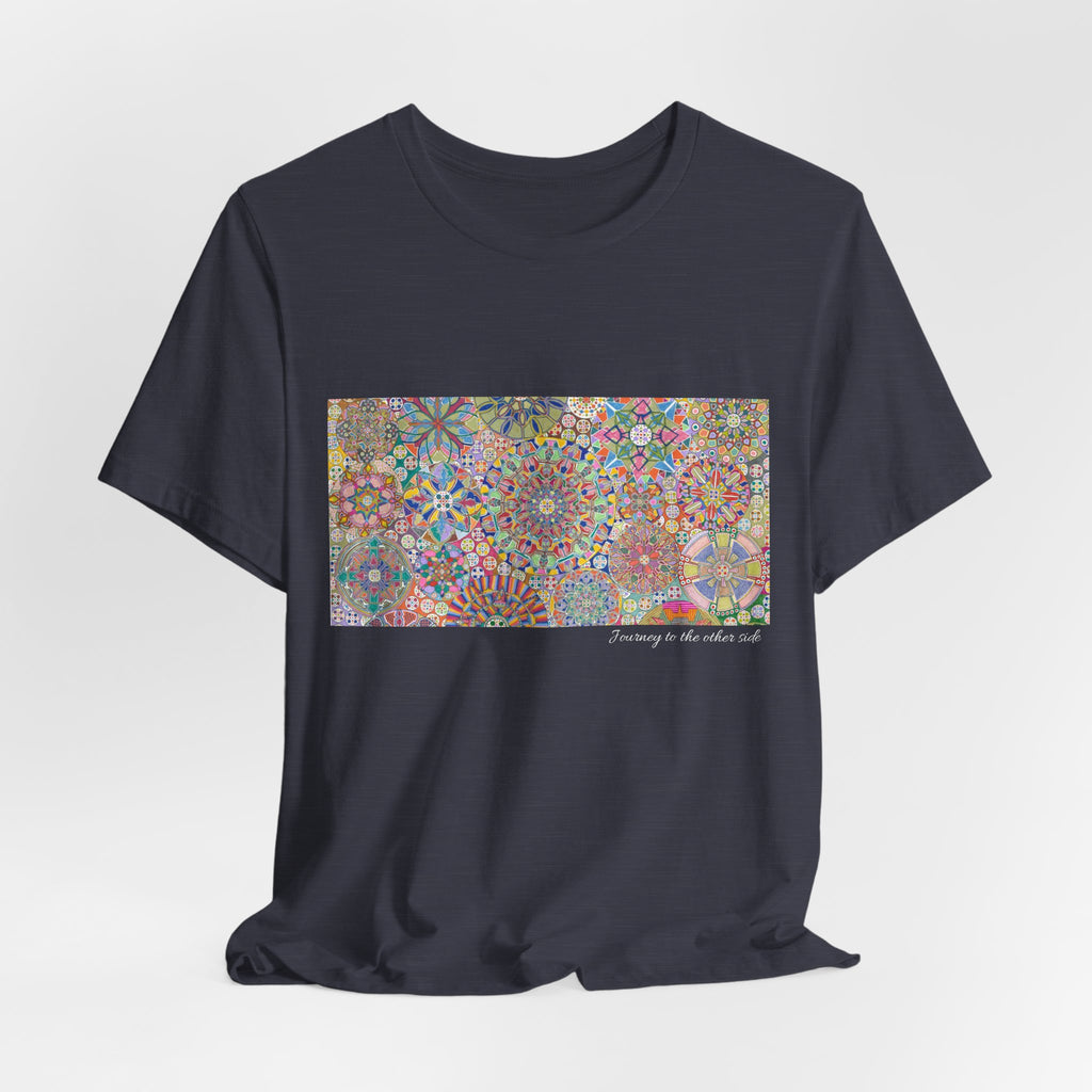 Psychedelic Kaleidoscope Tee — Colorful Mandala Graphic T-Shirt Artwork 5