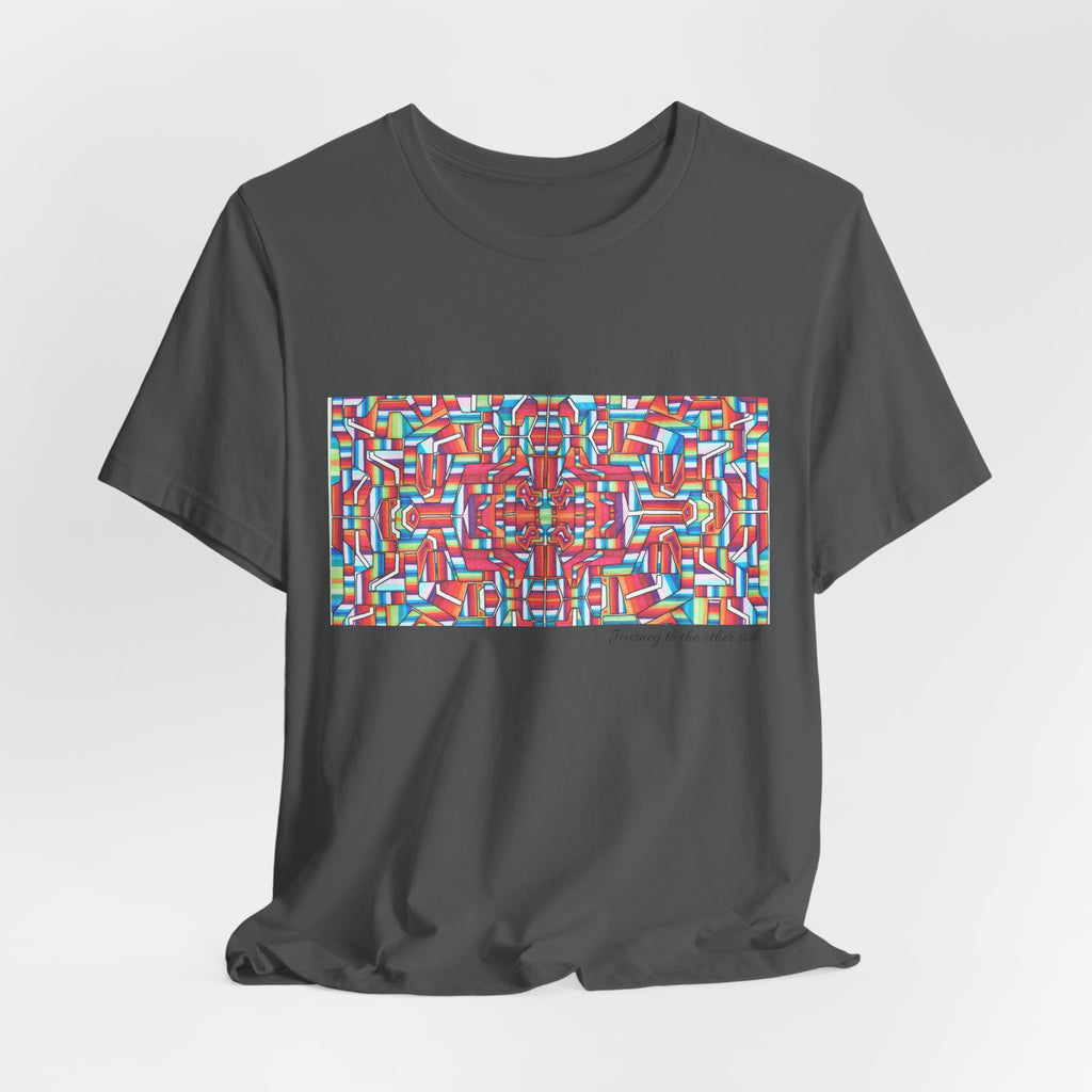 Psychedelic Kaleidoscope Tee — Colorful Mandala Graphic T-Shirt Artwork 8