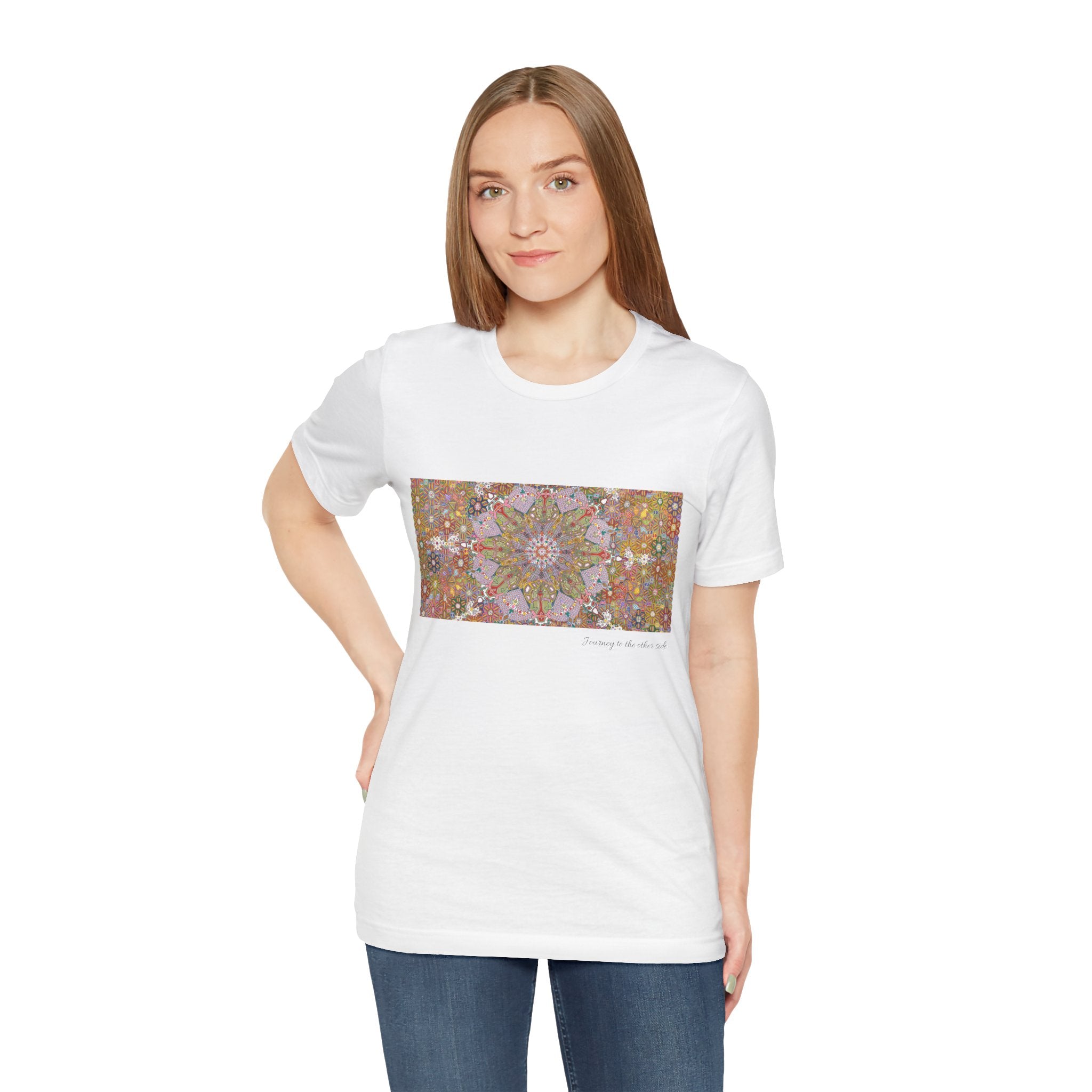 Psychedelic Kaleidoscope Tee — Colorful Mandala Graphic T-Shirt Artwork 6