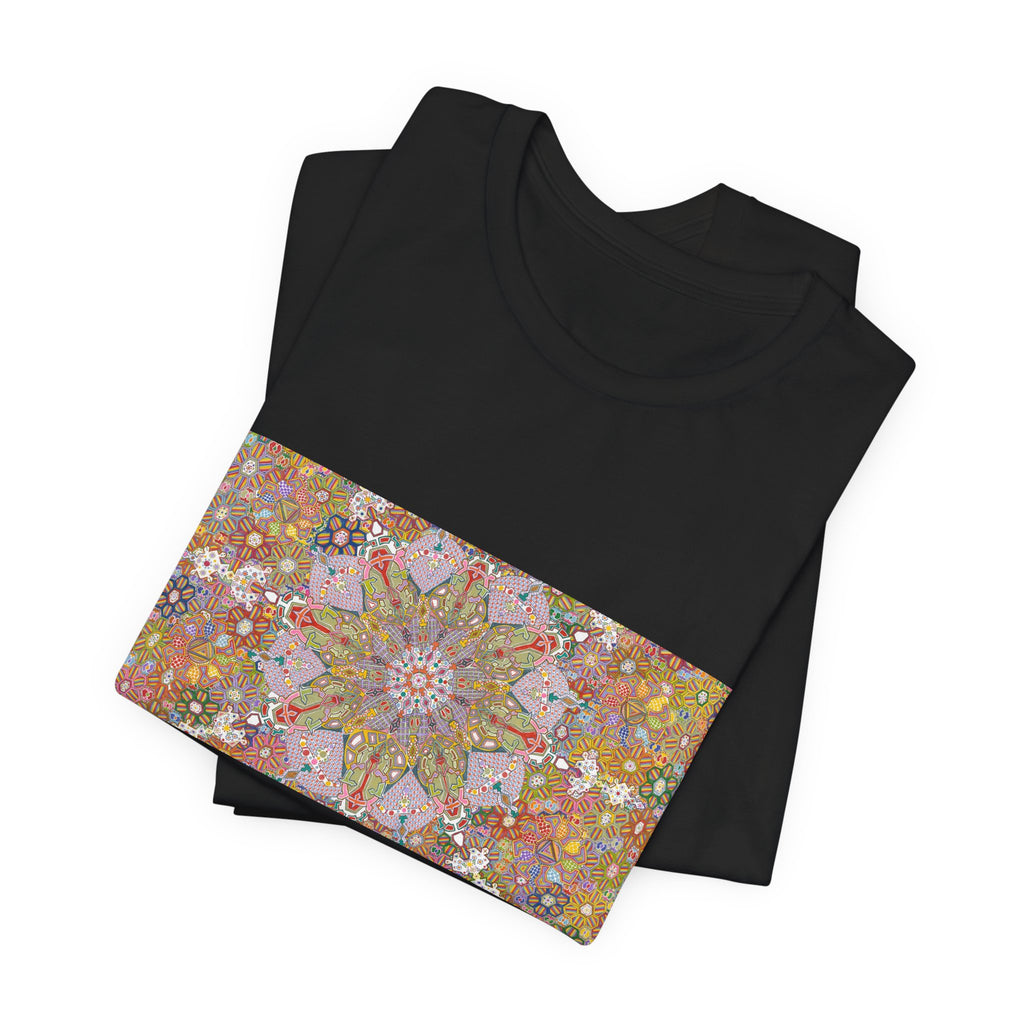 Psychedelic Kaleidoscope Tee — Colorful Mandala Graphic T-Shirt Artwork 6