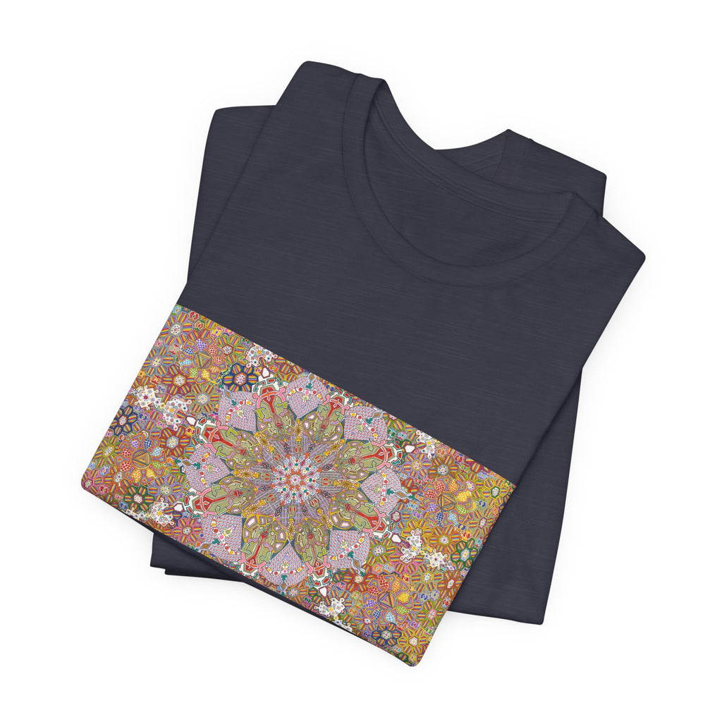 Psychedelic Kaleidoscope Tee — Colorful Mandala Graphic T-Shirt Artwork 6