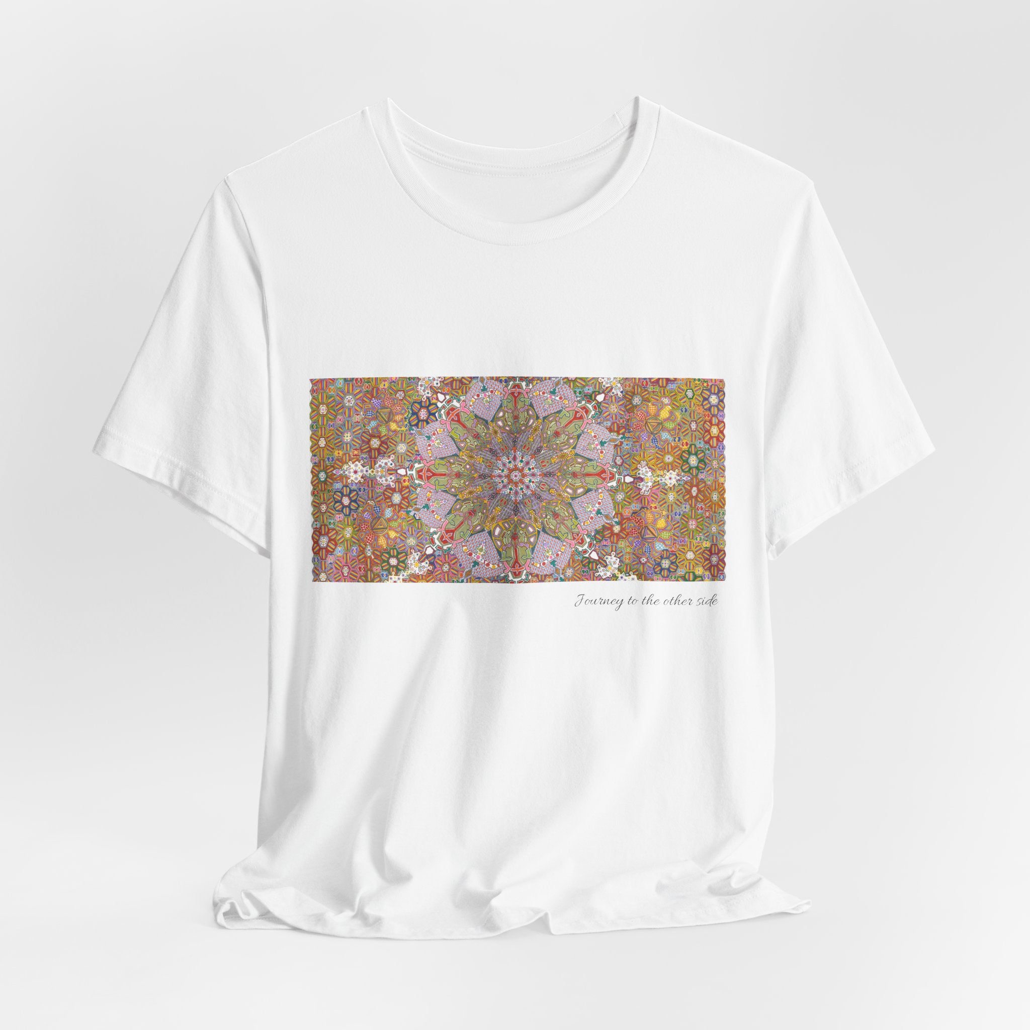 Psychedelic Kaleidoscope Tee — Colorful Mandala Graphic T-Shirt Artwork 6