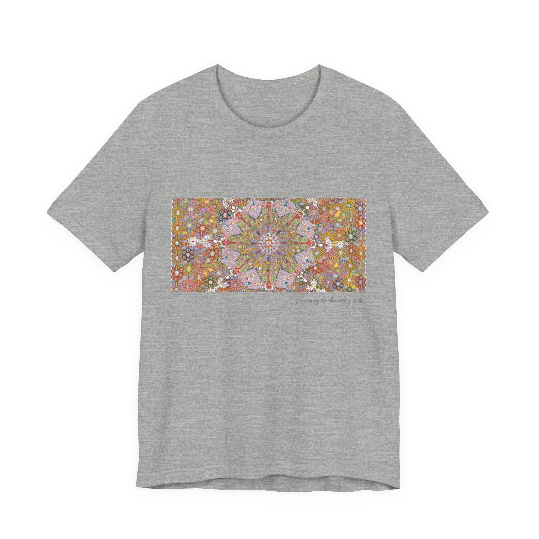Psychedelic Kaleidoscope Tee — Colorful Mandala Graphic T-Shirt Artwork 6