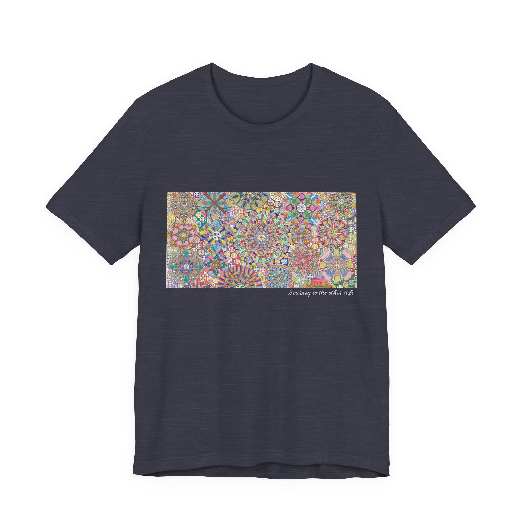 Psychedelic Kaleidoscope Tee — Colorful Mandala Graphic T-Shirt Artwork 5