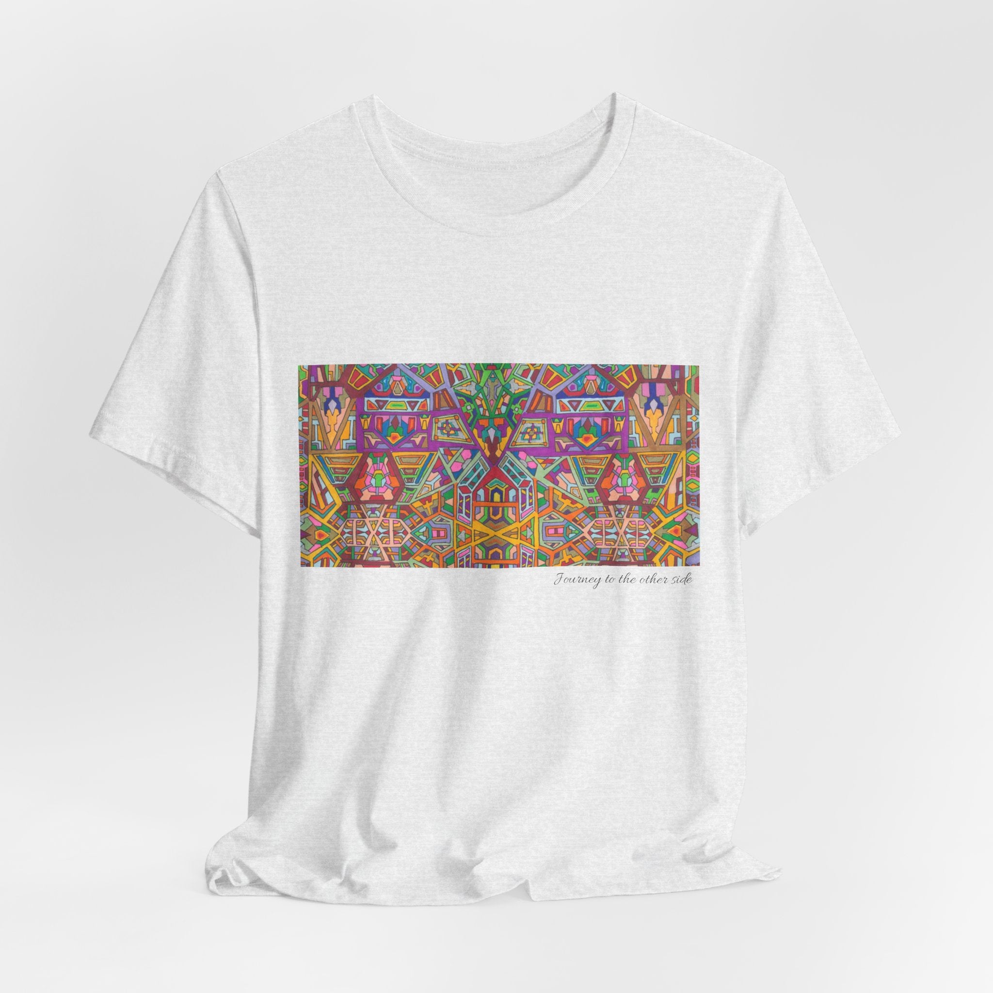 Psychedelic Kaleidoscope Tee — Colorful Mandala Graphic T-Shirt Artwork 2