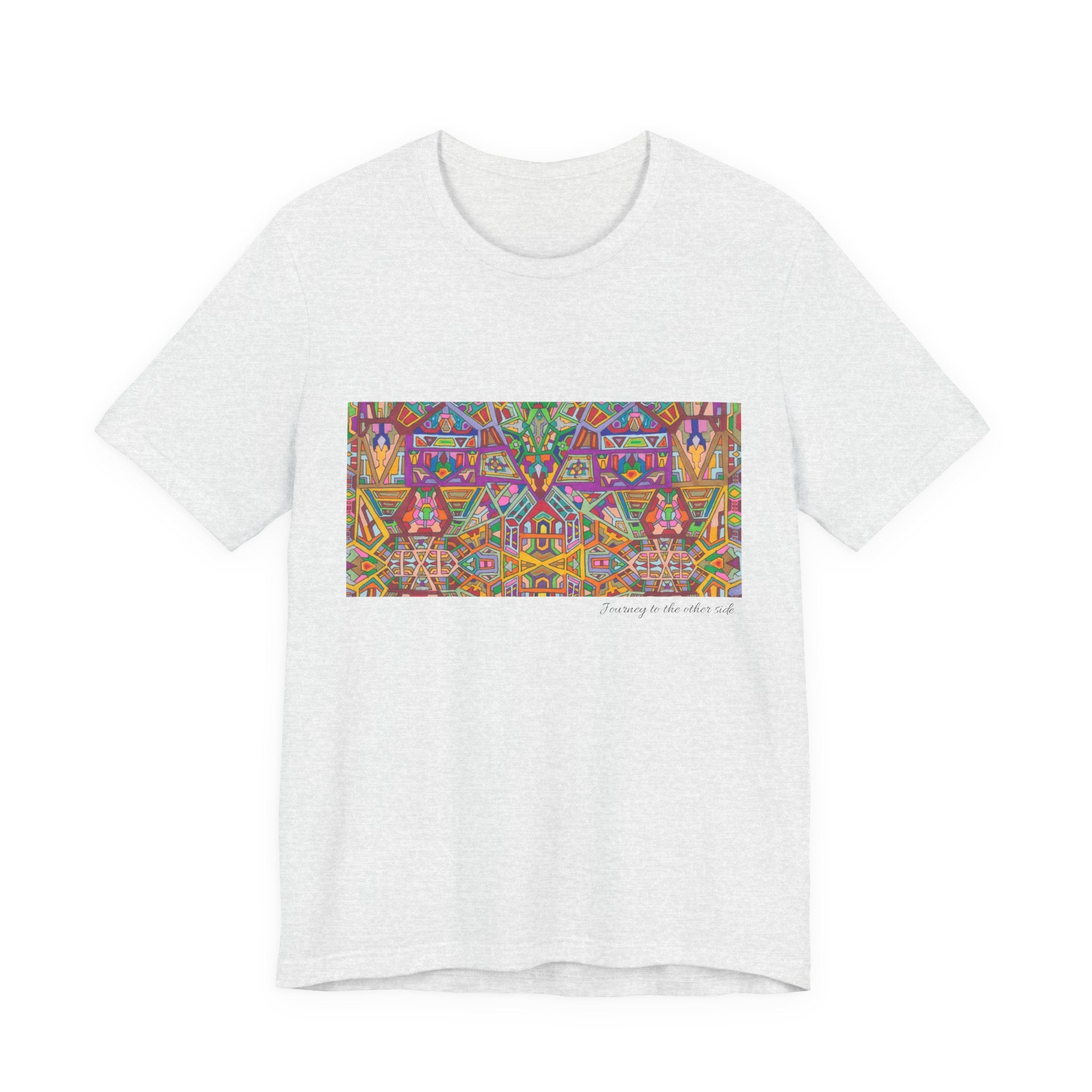 Psychedelic Kaleidoscope Tee — Colorful Mandala Graphic T-Shirt Artwork 2