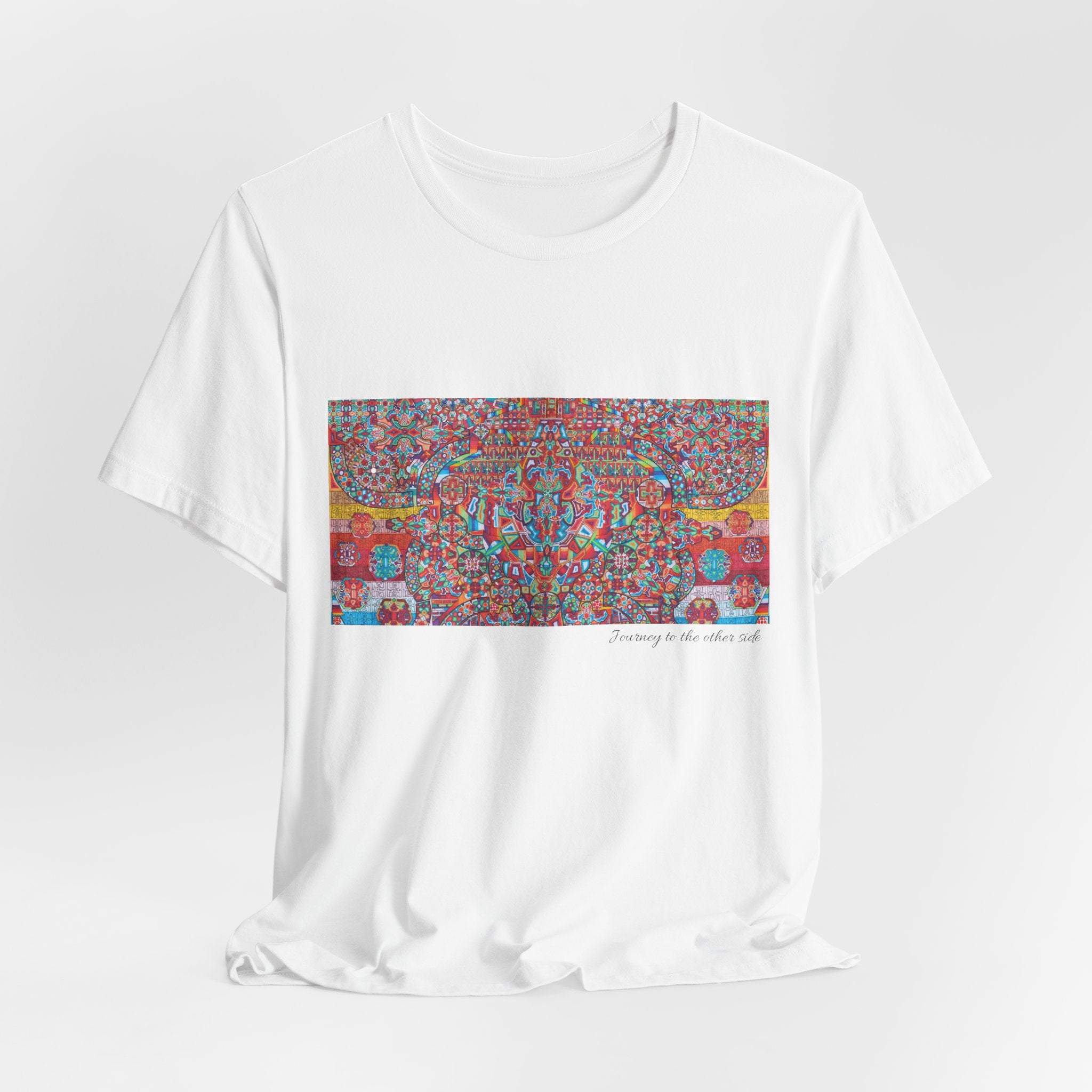 Psychedelic Kaleidoscope Tee — Colorful Mandala Graphic T-Shirt Artwork 4