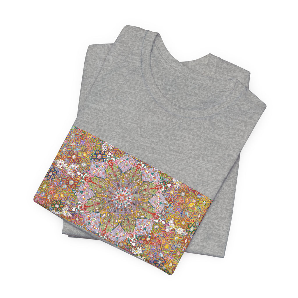 Psychedelic Kaleidoscope Tee — Colorful Mandala Graphic T-Shirt Artwork 6