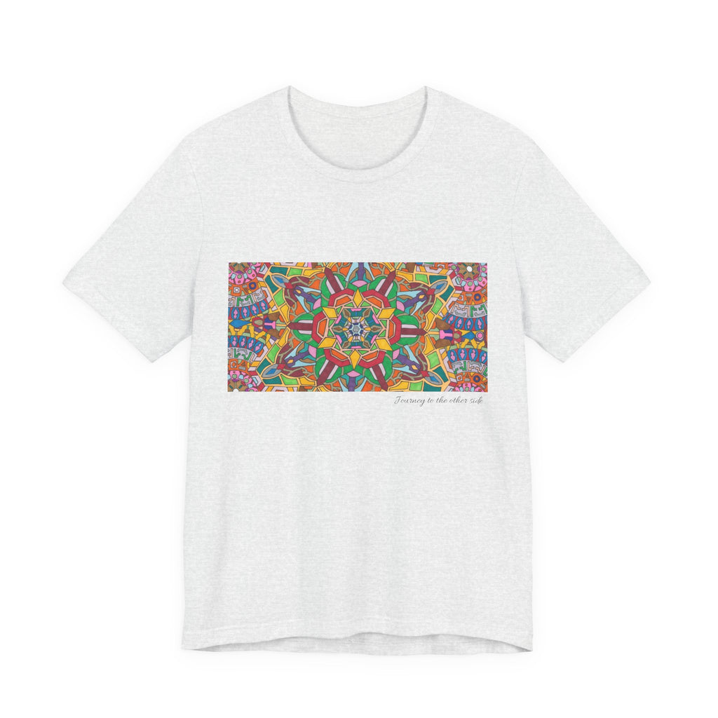 Psychedelic Kaleidoscope Tee — Colorful Mandala Graphic T-Shirt Artwork 3
