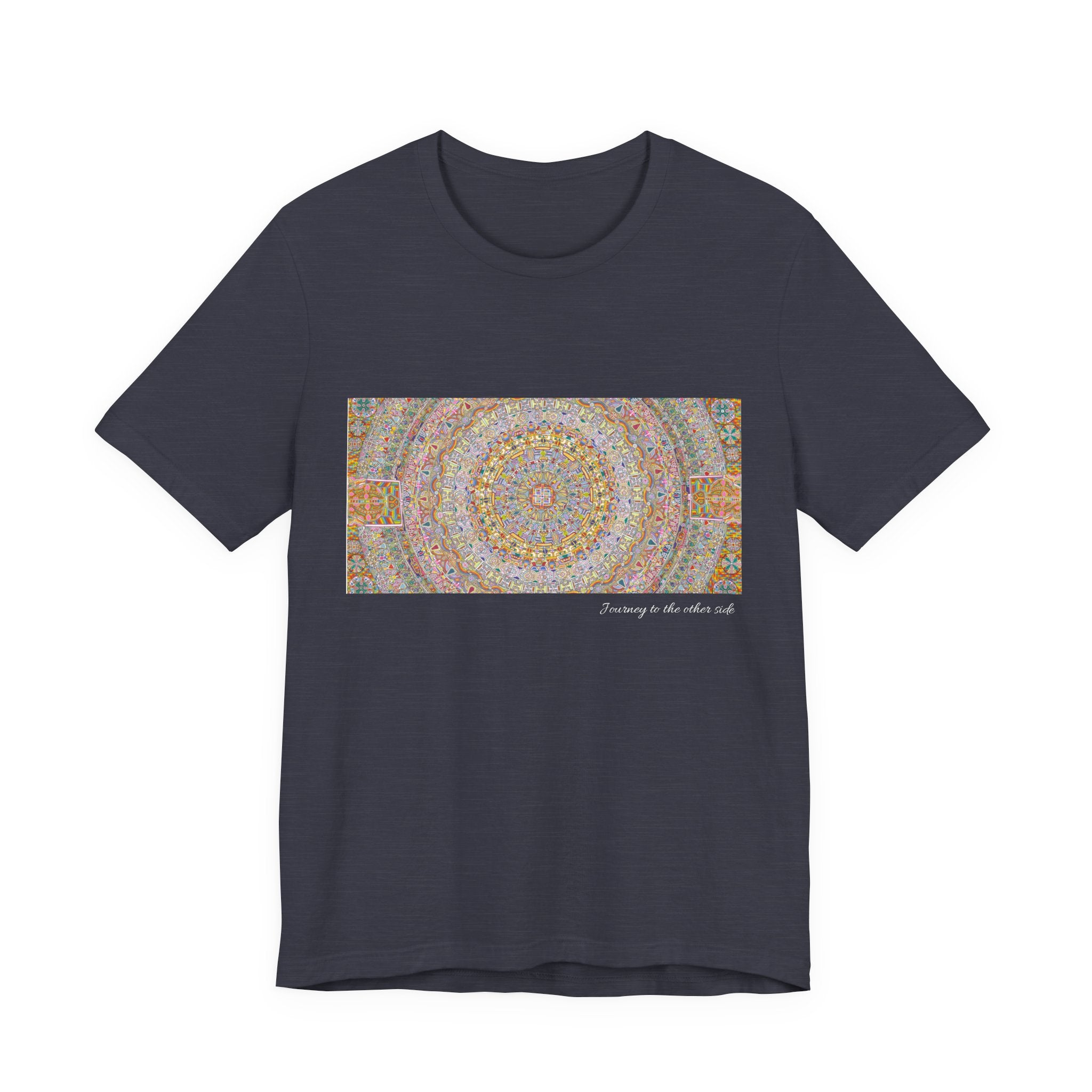 Psychedelic Kaleidoscope Tee — Colorful Mandala Graphic T-Shirt Artwork 7