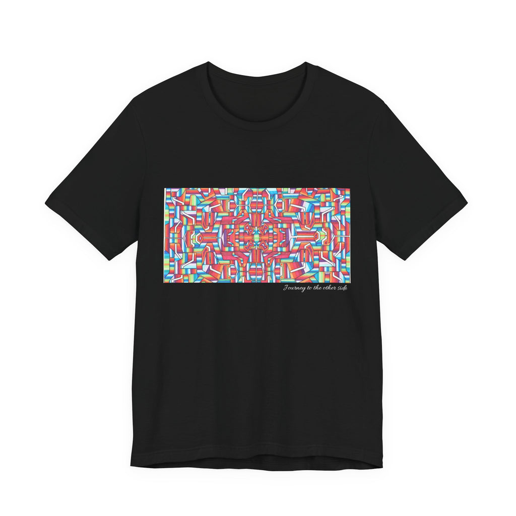 Psychedelic Kaleidoscope Tee — Colorful Mandala Graphic T-Shirt Artwork 8