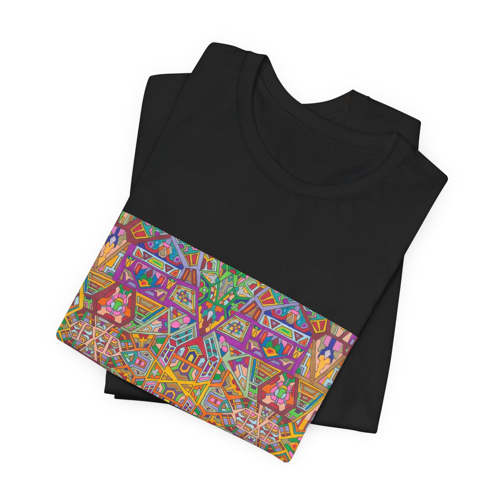 Psychedelic Kaleidoscope Tee — Colorful Mandala Graphic T-Shirt Artwork 2