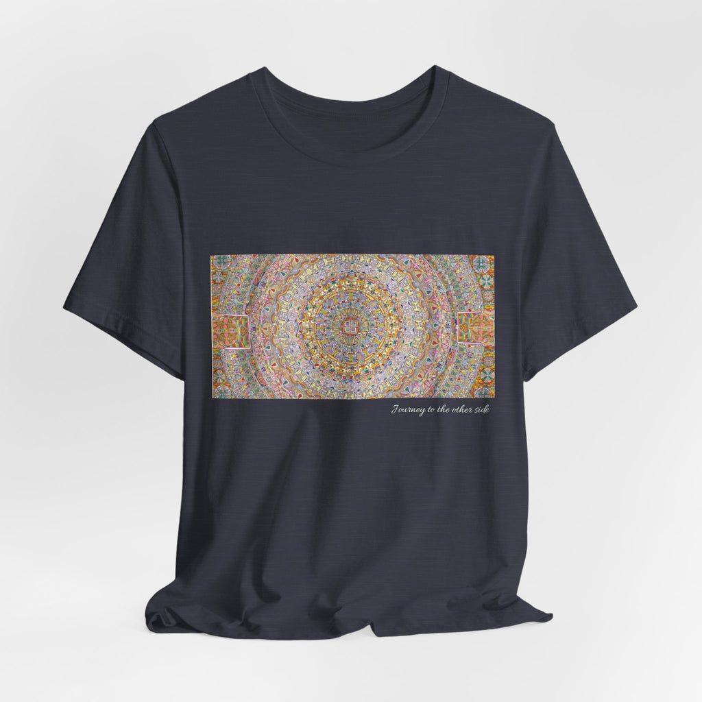 Psychedelic Kaleidoscope Tee — Colorful Mandala Graphic T-Shirt Artwork 7