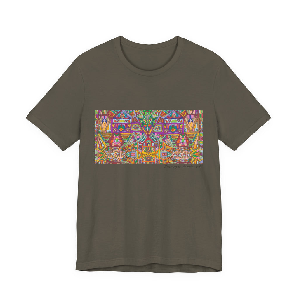 Psychedelic Kaleidoscope Tee — Colorful Mandala Graphic T-Shirt Artwork 2