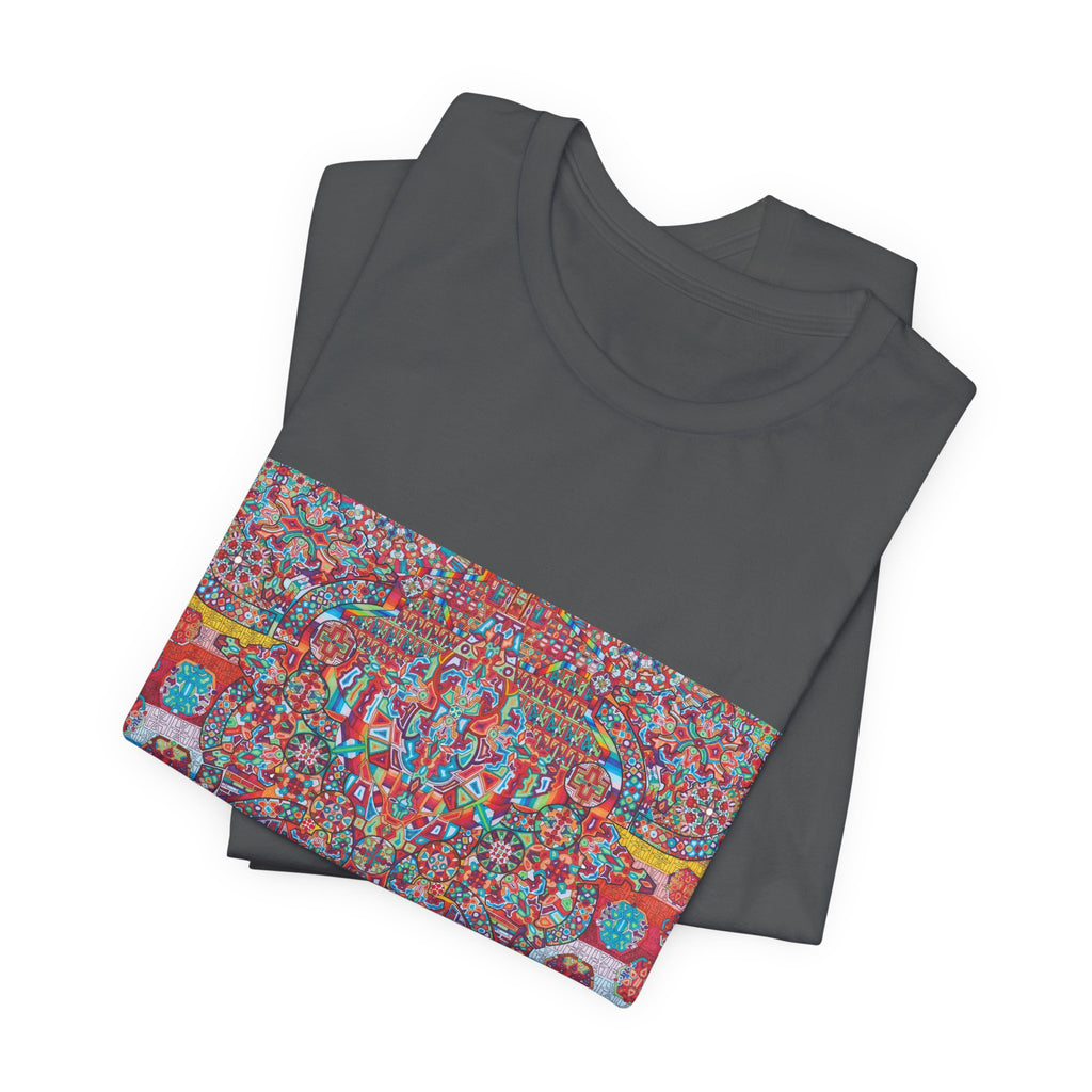 Psychedelic Kaleidoscope Tee — Colorful Mandala Graphic T-Shirt Artwork 4