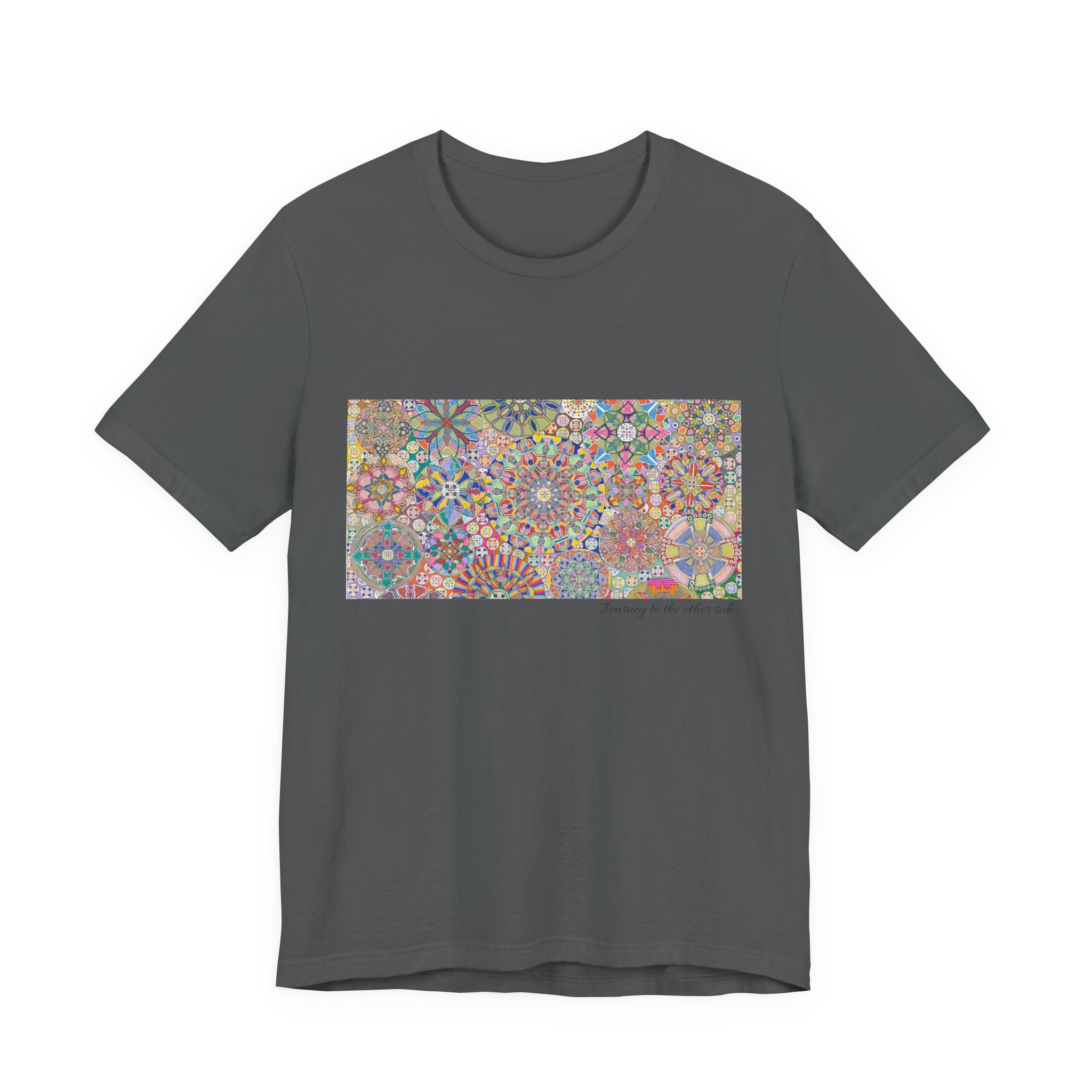 Psychedelic Kaleidoscope Tee — Colorful Mandala Graphic T-Shirt Artwork 5
