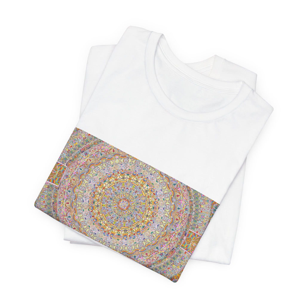 Psychedelic Kaleidoscope Tee — Colorful Mandala Graphic T-Shirt Artwork 7