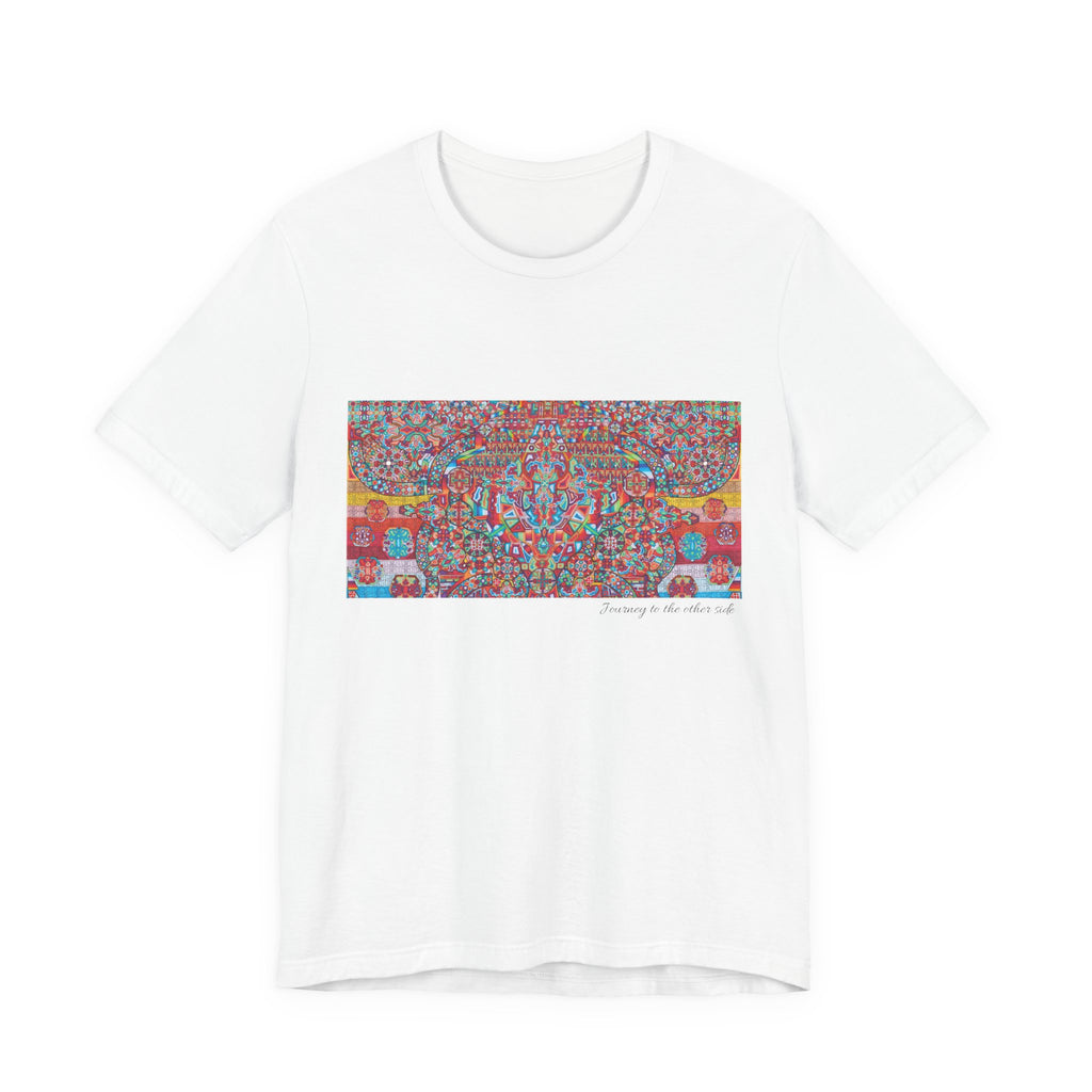 Psychedelic Kaleidoscope Tee — Colorful Mandala Graphic T-Shirt Artwork 4
