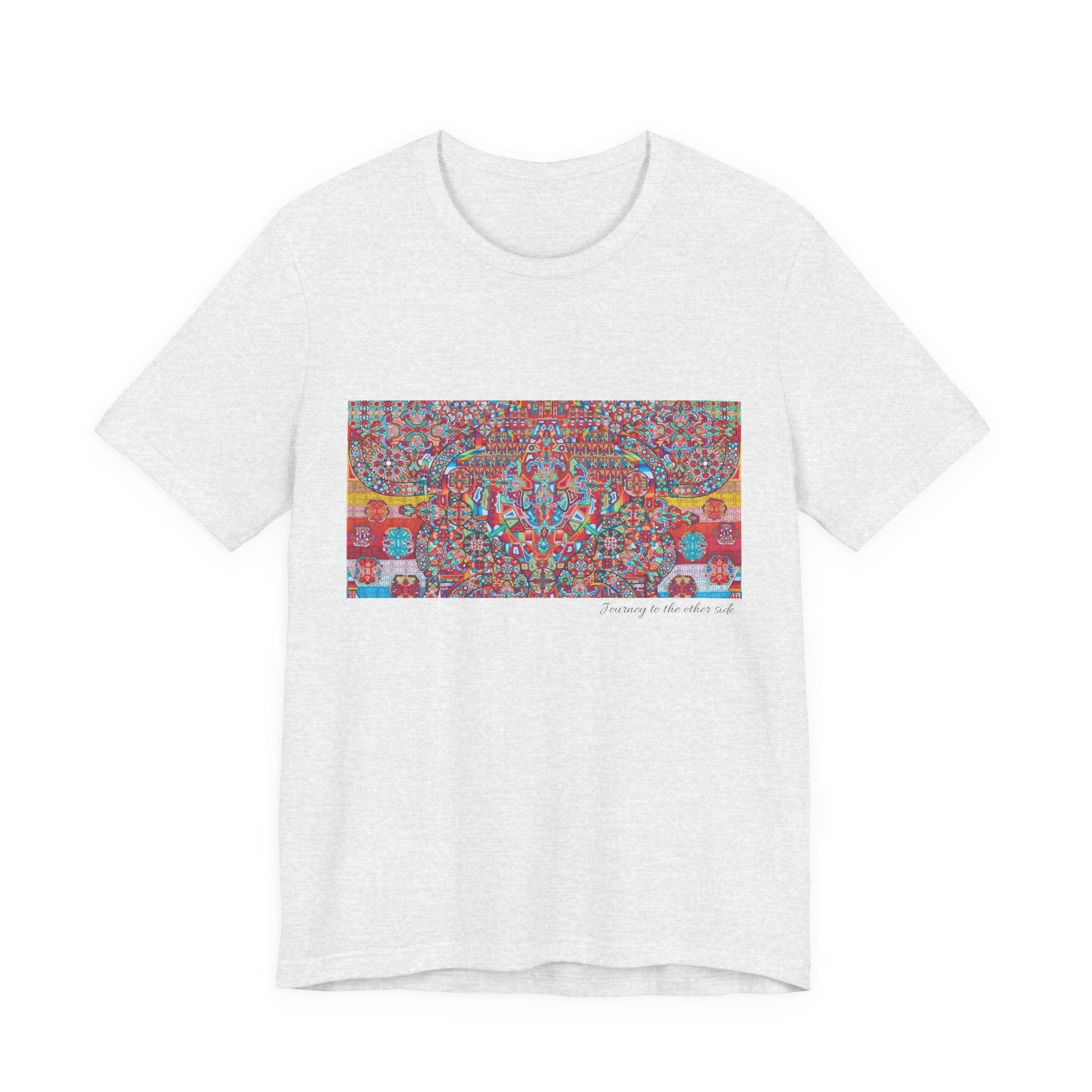 Psychedelic Kaleidoscope Tee — Colorful Mandala Graphic T-Shirt Artwork 4