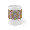 Kaleidoscope Mandala Coffee Mug — Colorful Geometric 11oz Ceramic Cup Artwork 6