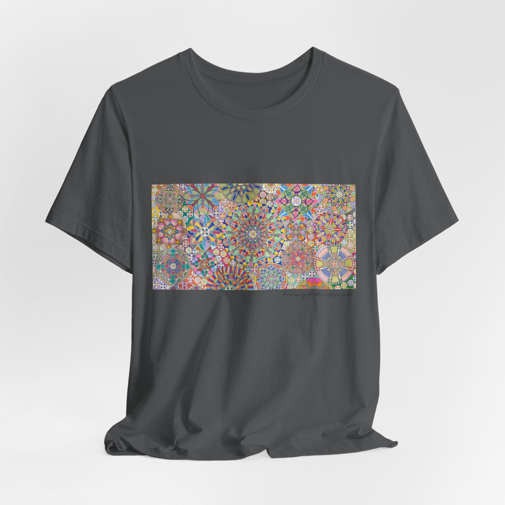 Psychedelic Kaleidoscope Tee — Colorful Mandala Graphic T-Shirt Artwork 5