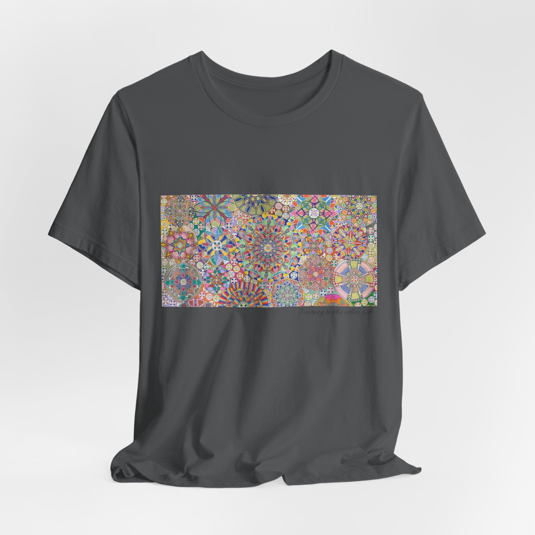 Psychedelic Kaleidoscope Tee — Colorful Mandala Graphic T-Shirt Artwork 5