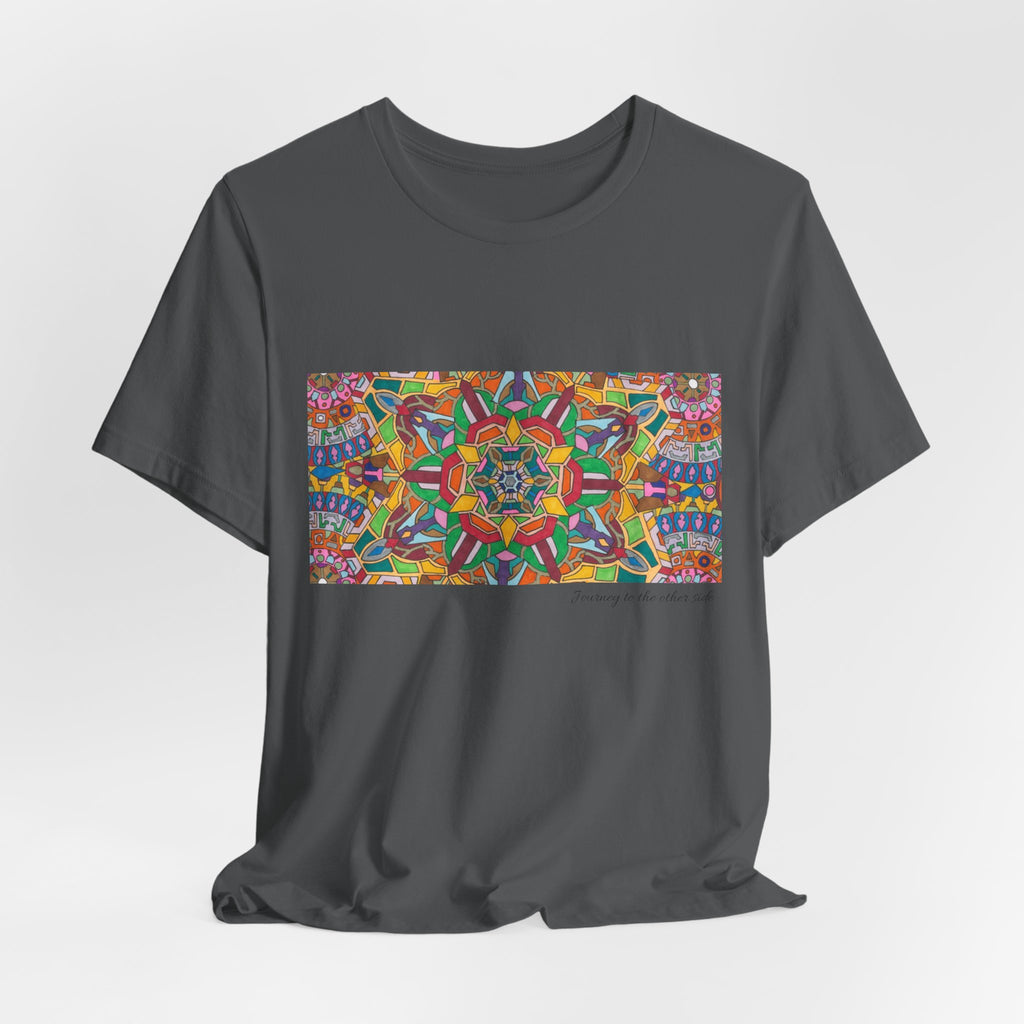 Psychedelic Kaleidoscope Tee — Colorful Mandala Graphic T-Shirt Artwork 3