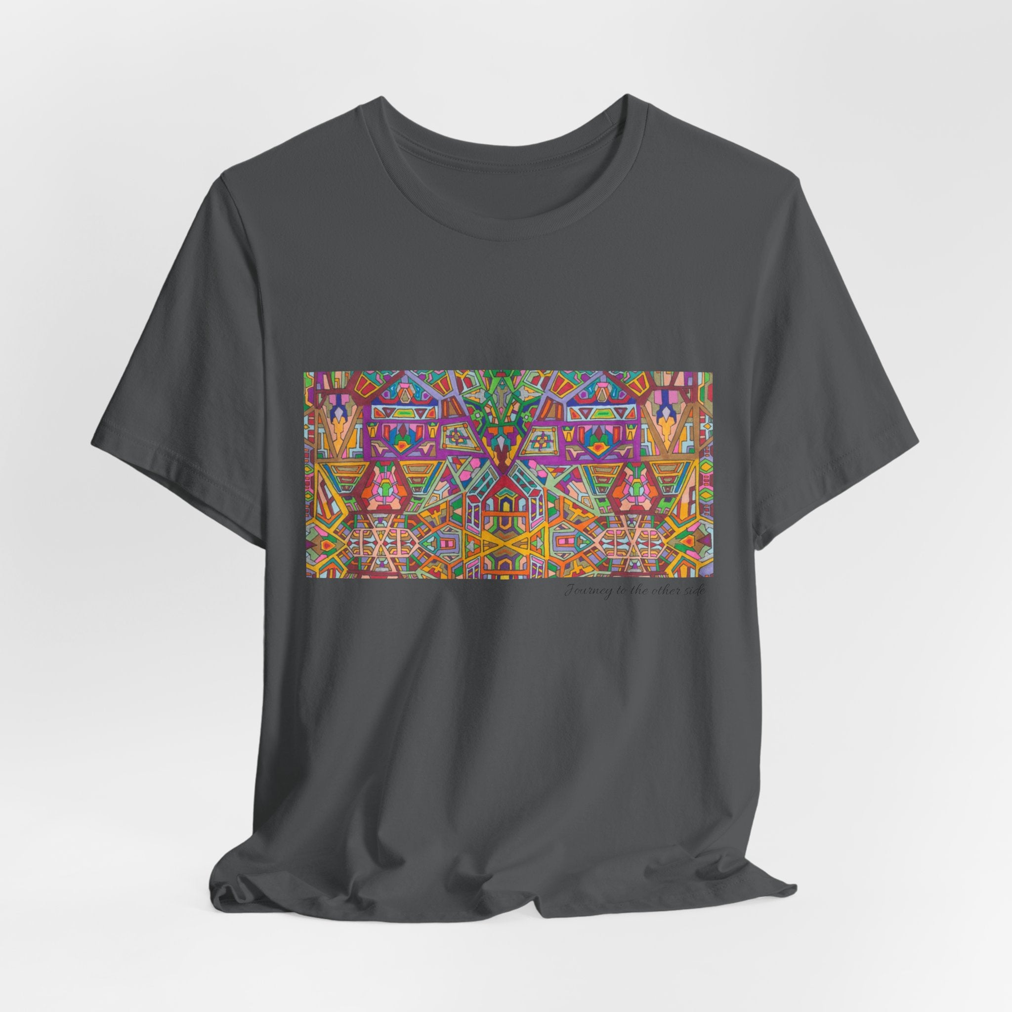 Psychedelic Kaleidoscope Tee — Colorful Mandala Graphic T-Shirt Artwork 2