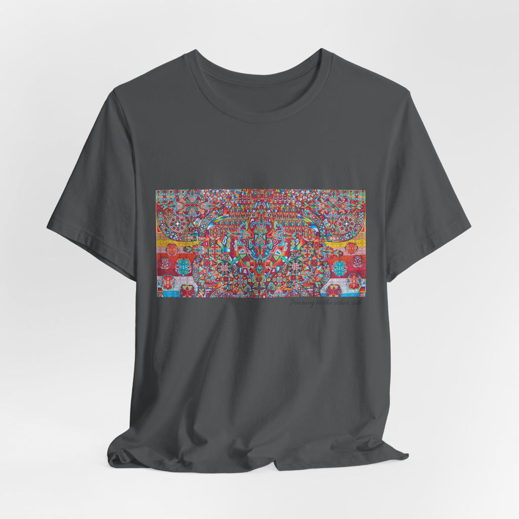 Psychedelic Kaleidoscope Tee — Colorful Mandala Graphic T-Shirt Artwork 4