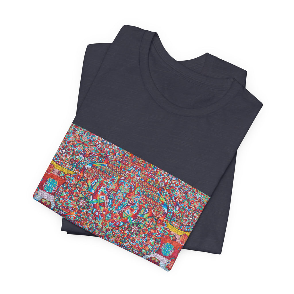 Psychedelic Kaleidoscope Tee — Colorful Mandala Graphic T-Shirt Artwork 4