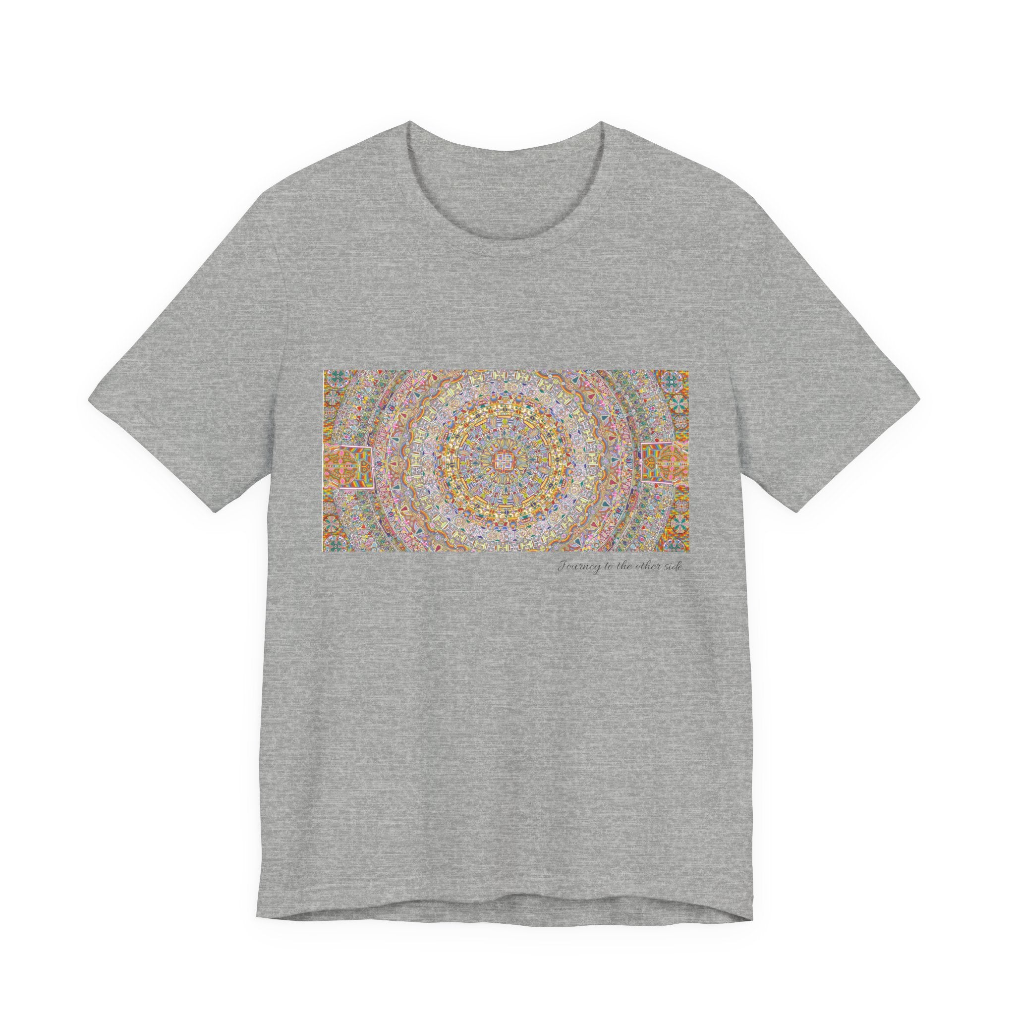Psychedelic Kaleidoscope Tee — Colorful Mandala Graphic T-Shirt Artwork 7