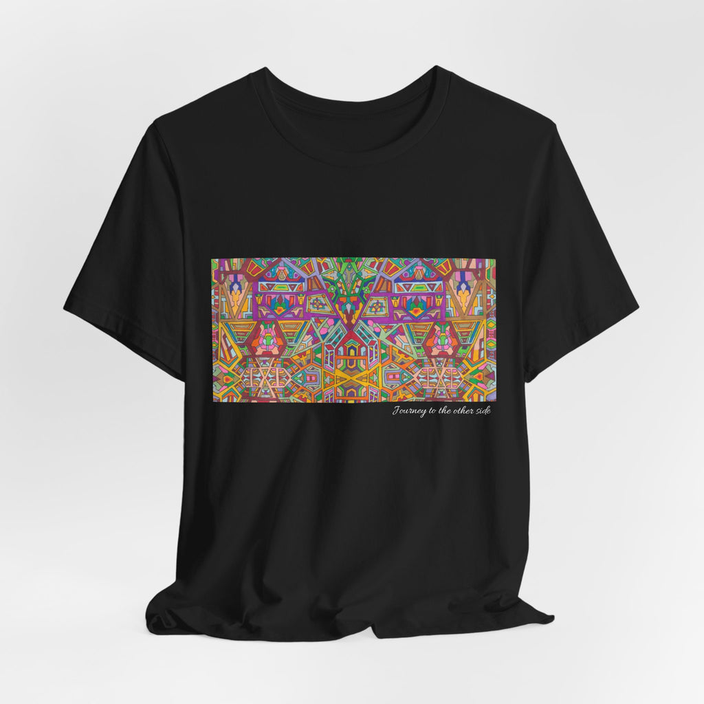 Psychedelic Kaleidoscope Tee — Colorful Mandala Graphic T-Shirt Artwork 2