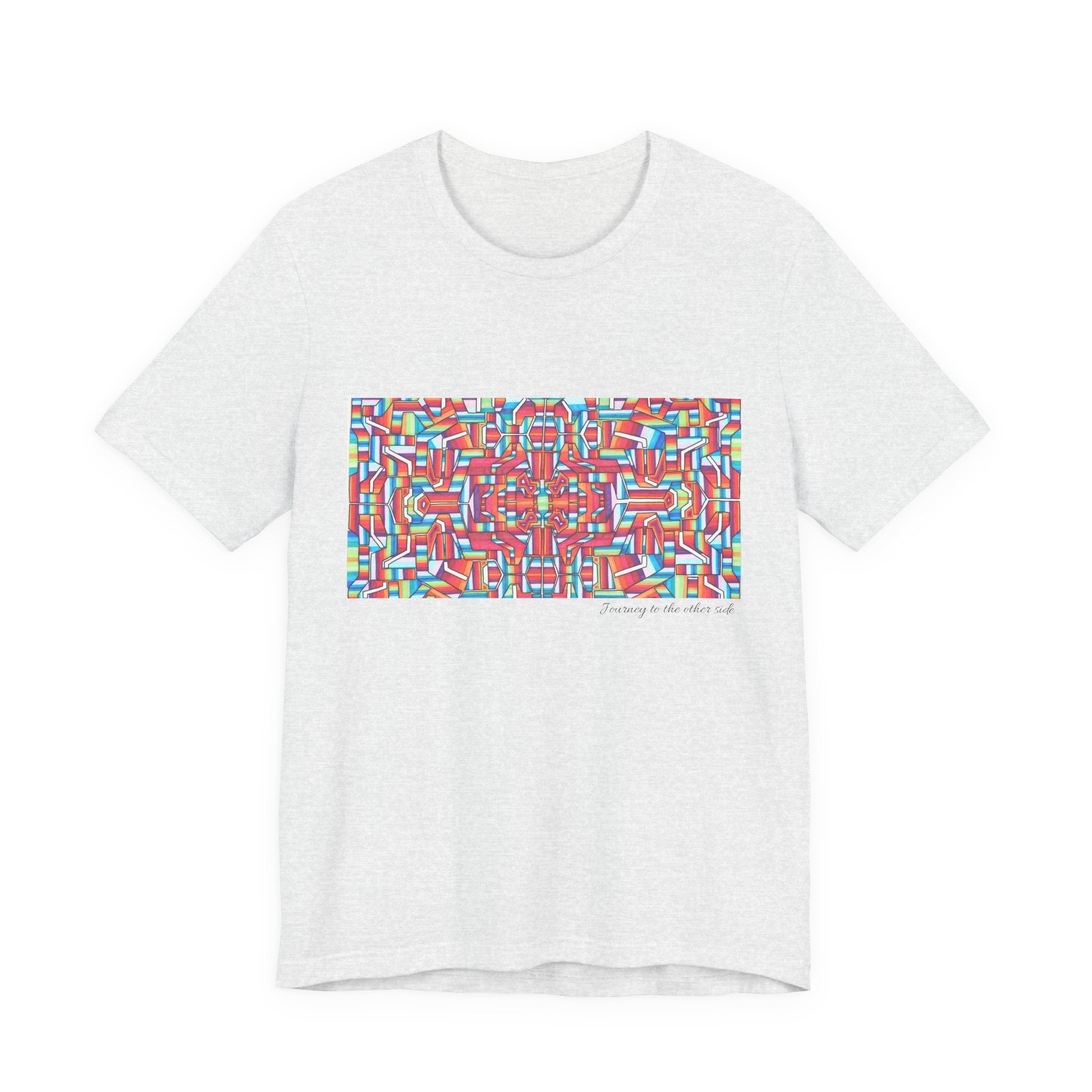 Psychedelic Kaleidoscope Tee — Colorful Mandala Graphic T-Shirt Artwork 8