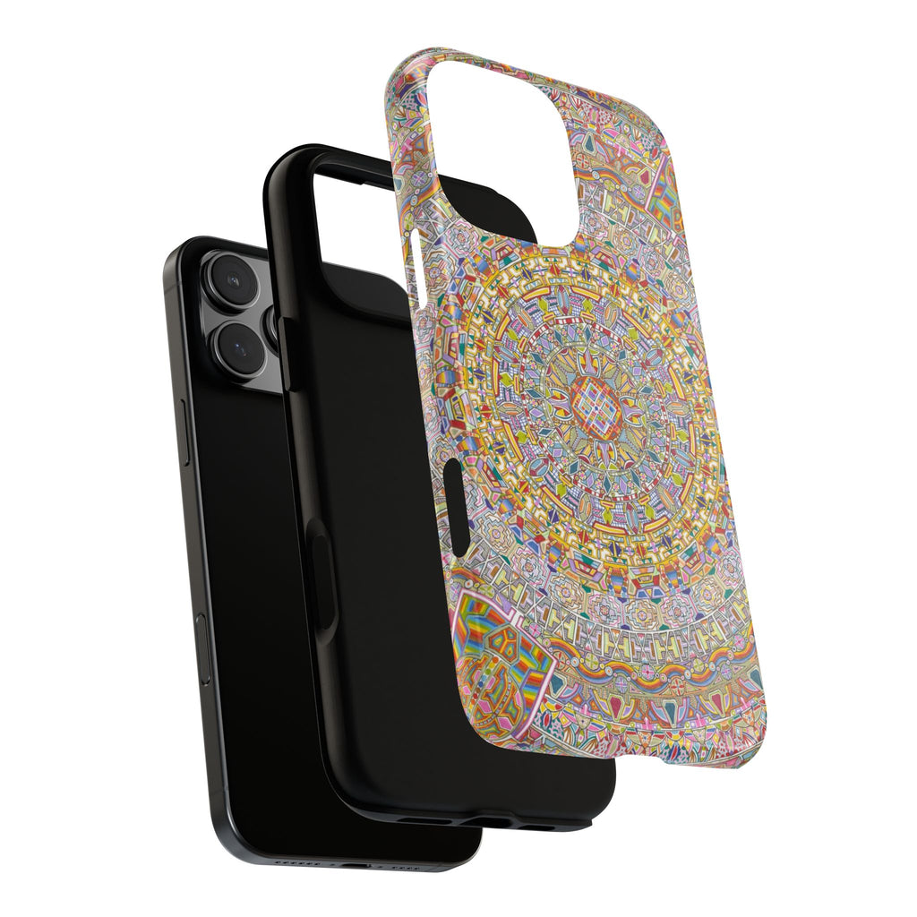 Kaleidoscope Mandala Phone Case — Colorful Protective Tough Case - Artwork 7