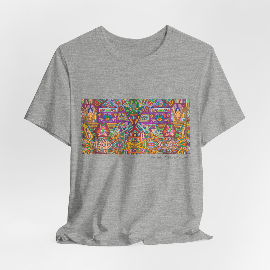 Psychedelic Kaleidoscope Tee — Colorful Mandala Graphic T-Shirt Artwork 2