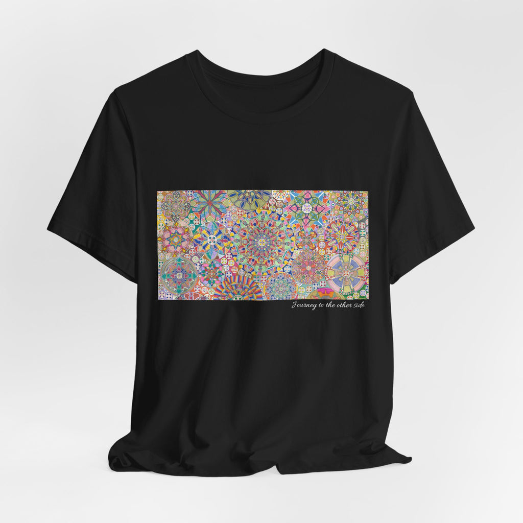Psychedelic Kaleidoscope Tee — Colorful Mandala Graphic T-Shirt Artwork 5