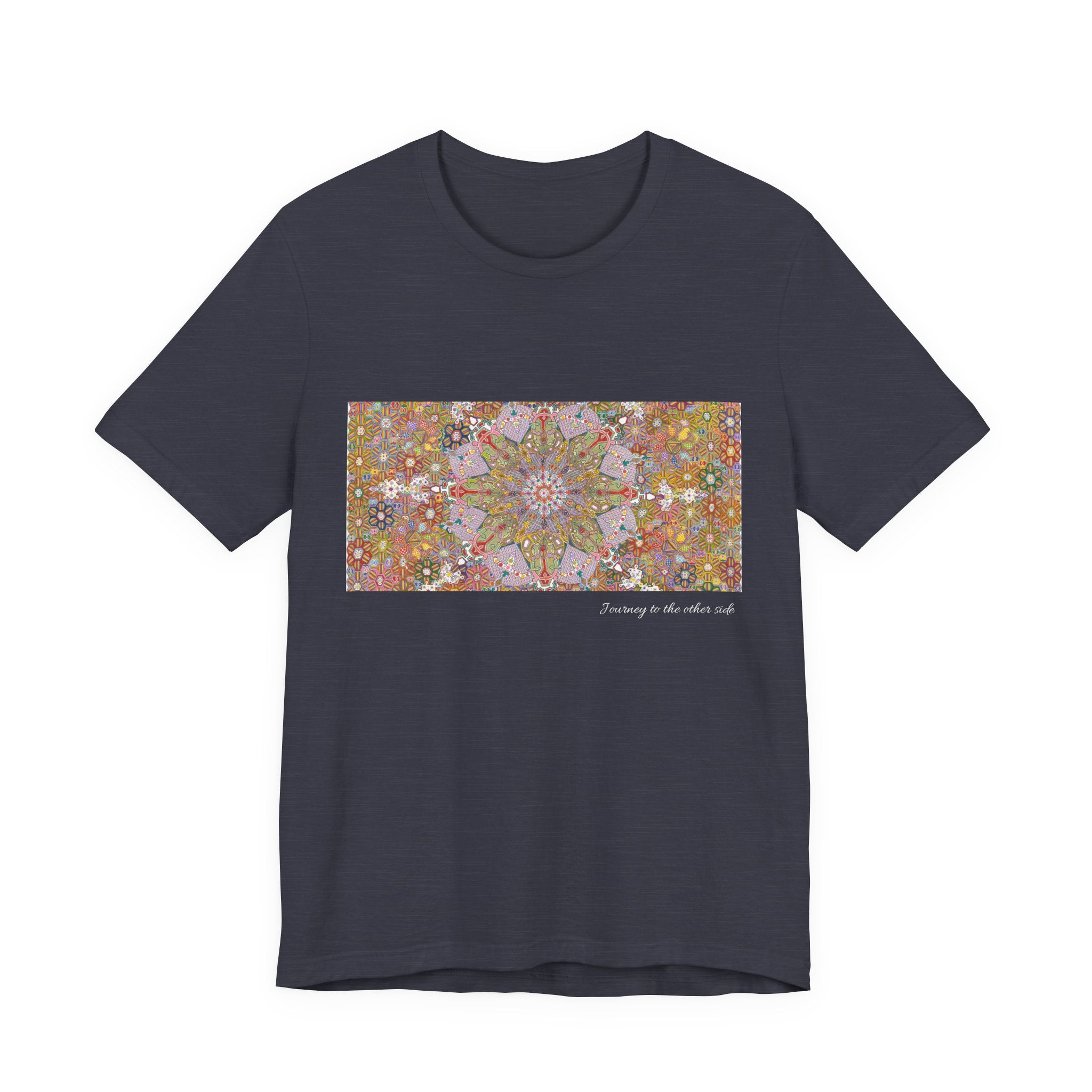Psychedelic Kaleidoscope Tee — Colorful Mandala Graphic T-Shirt Artwork 6
