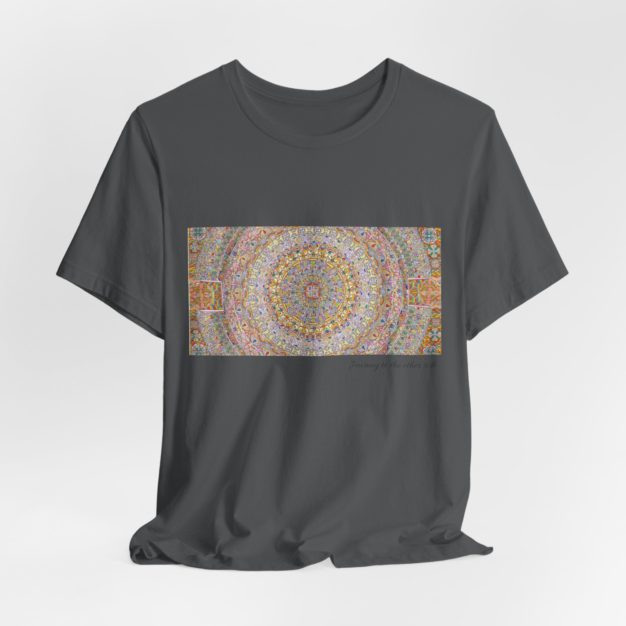 Psychedelic Kaleidoscope Tee — Colorful Mandala Graphic T-Shirt Artwork 7