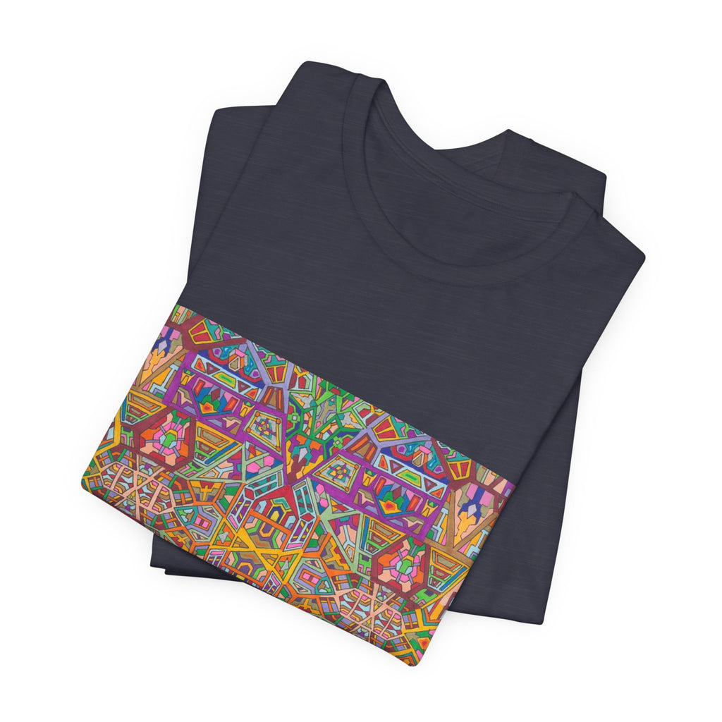 Psychedelic Kaleidoscope Tee — Colorful Mandala Graphic T-Shirt Artwork 2