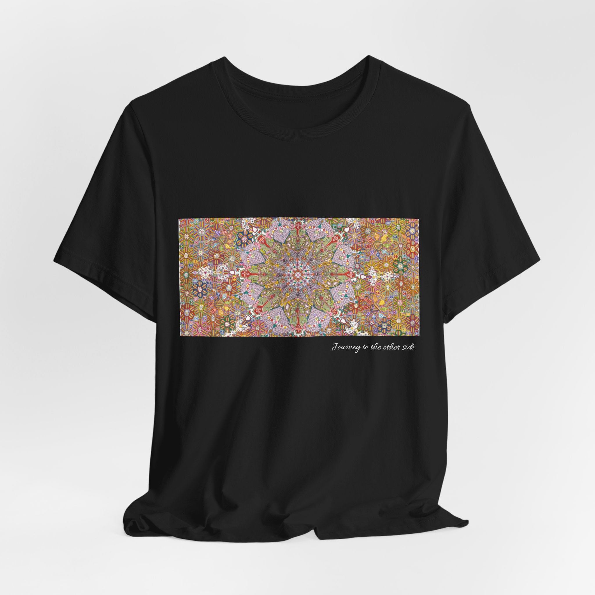 Psychedelic Kaleidoscope Tee — Colorful Mandala Graphic T-Shirt Artwork 6