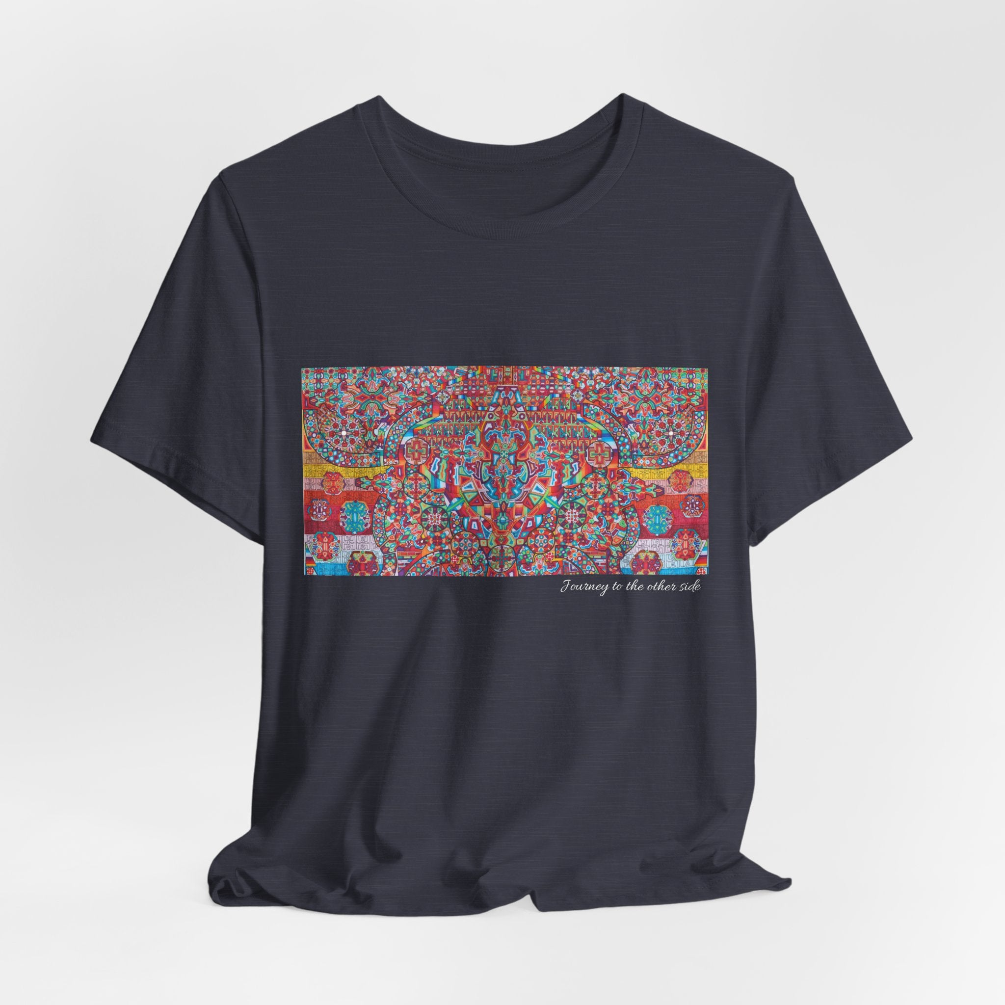 Psychedelic Kaleidoscope Tee — Colorful Mandala Graphic T-Shirt Artwork 4
