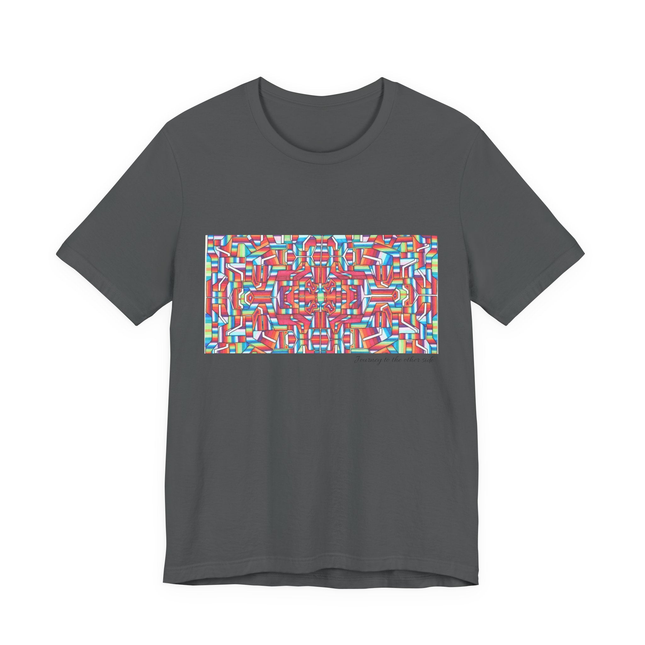 Psychedelic Kaleidoscope Tee — Colorful Mandala Graphic T-Shirt Artwork 8