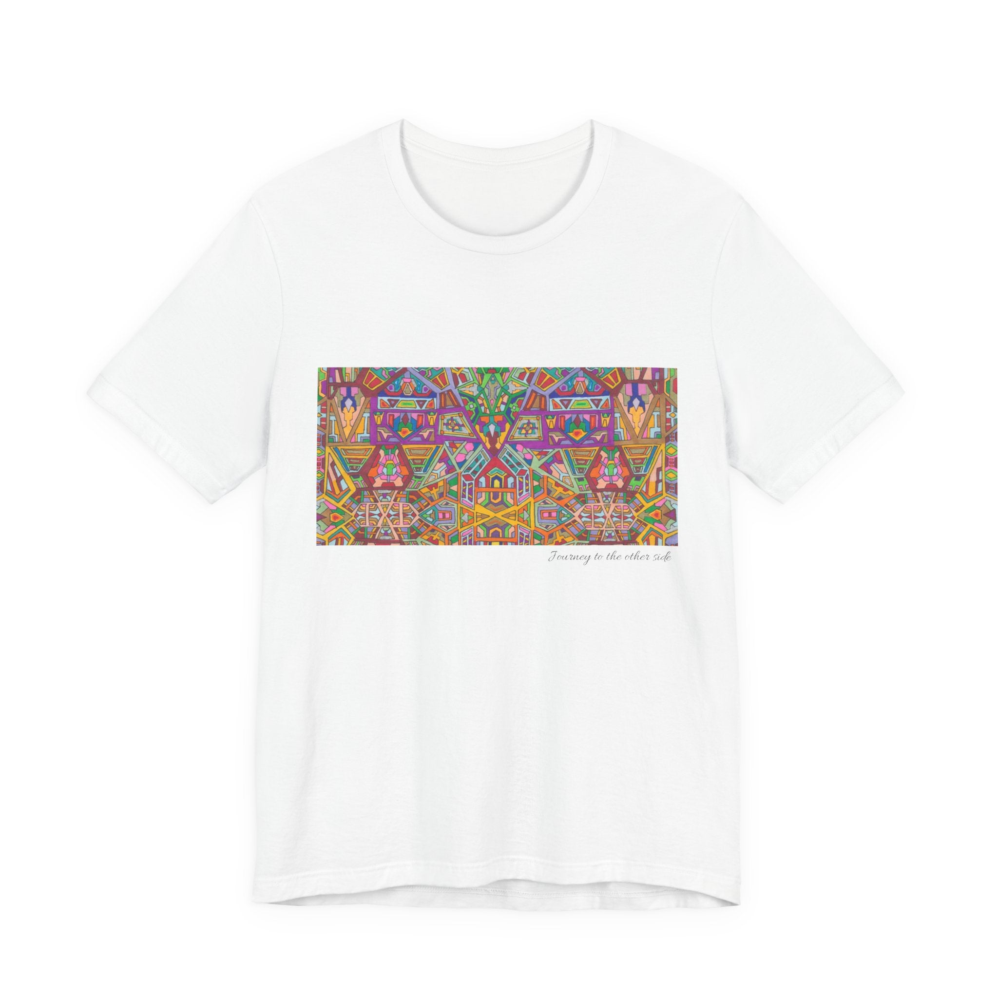 Psychedelic Kaleidoscope Tee — Colorful Mandala Graphic T-Shirt Artwork 2