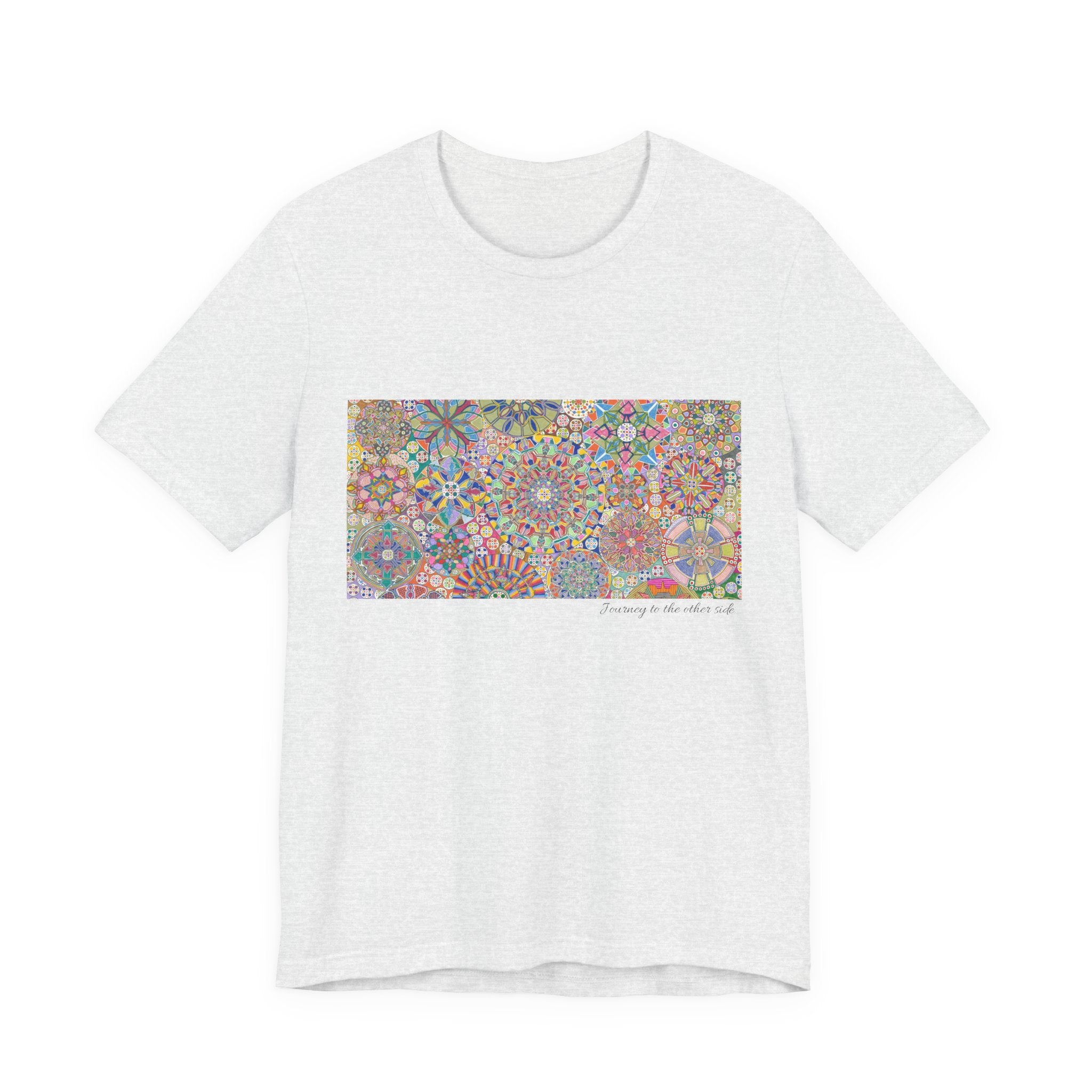 Psychedelic Kaleidoscope Tee — Colorful Mandala Graphic T-Shirt Artwork 5